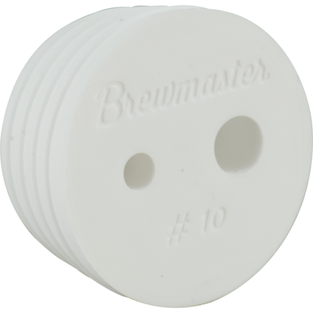 Two-Hole #10 Silicone Stopper