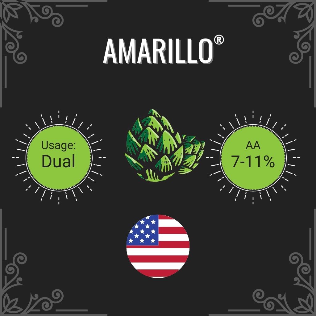 Amarillo® Hops Pellets