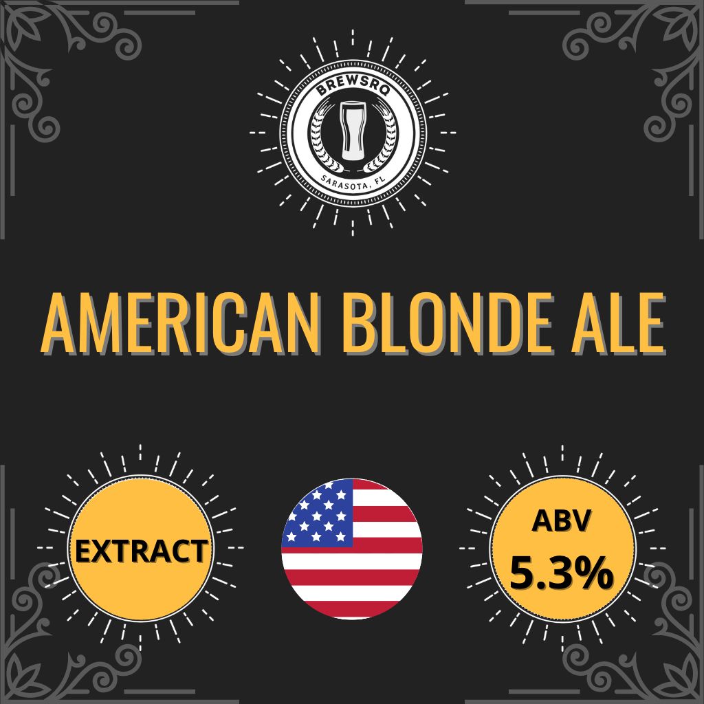 American Blonde Ale Extract kit 5 Gallons