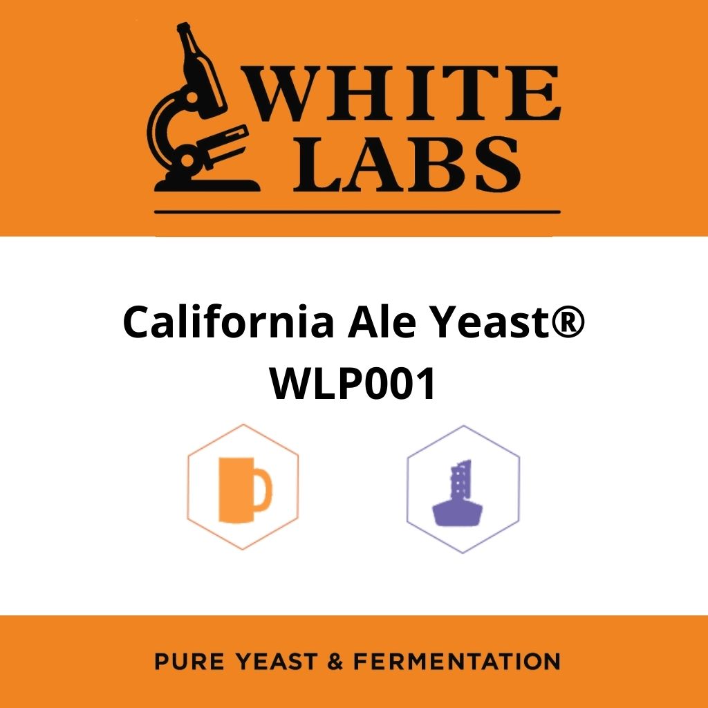 White Labs WLP001 California Ale Yeast Liquid Yeast