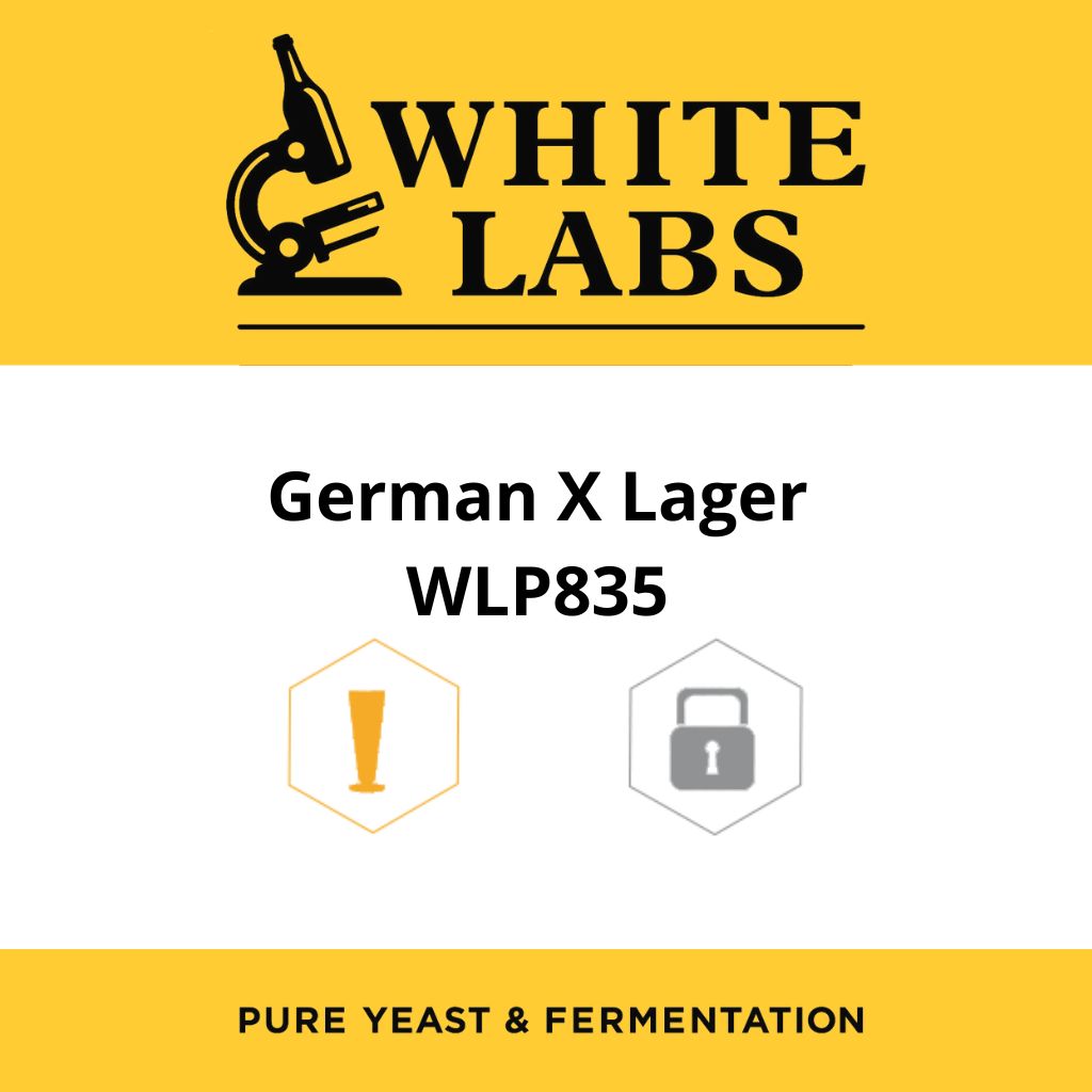 White Labs WLP835 - German X Lager Yeast (Vault Strain)