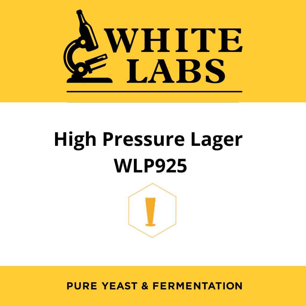 White Labs WLP925 - High Pressure Lager Yeast
