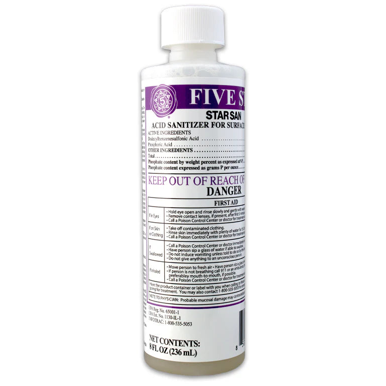 Five Star Chemicals Star San Sanitizer 8 oz