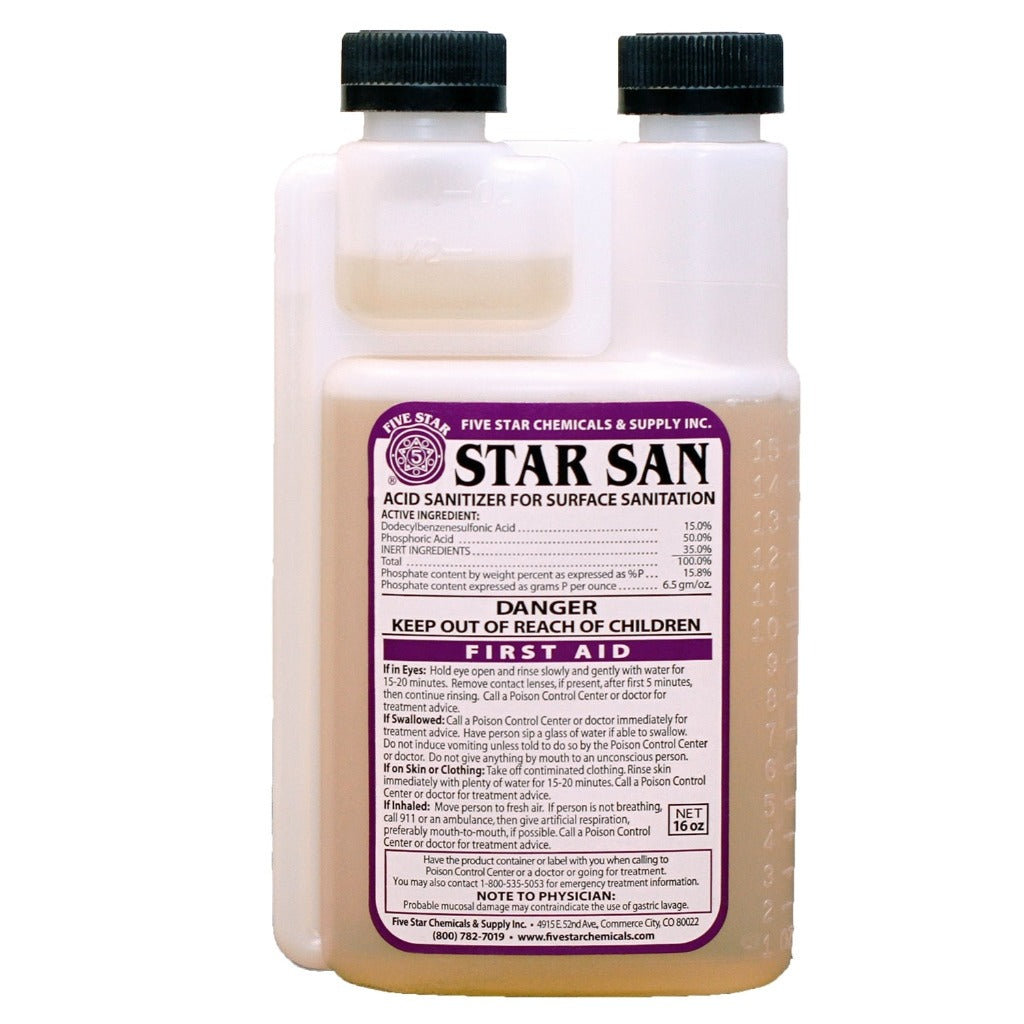 Star San No Rinse Sanitizer 16 oz