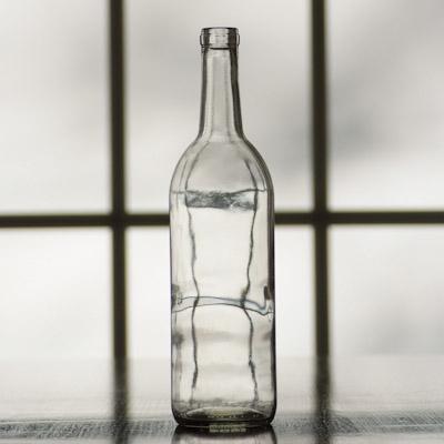 750ml Bordeaux clear Wine Bottles - Case of 12