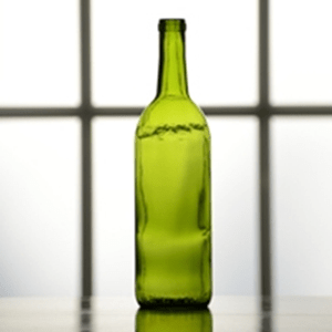 750ml Bordeaux green Wine Bottles - Case of 12- BrewSRQ