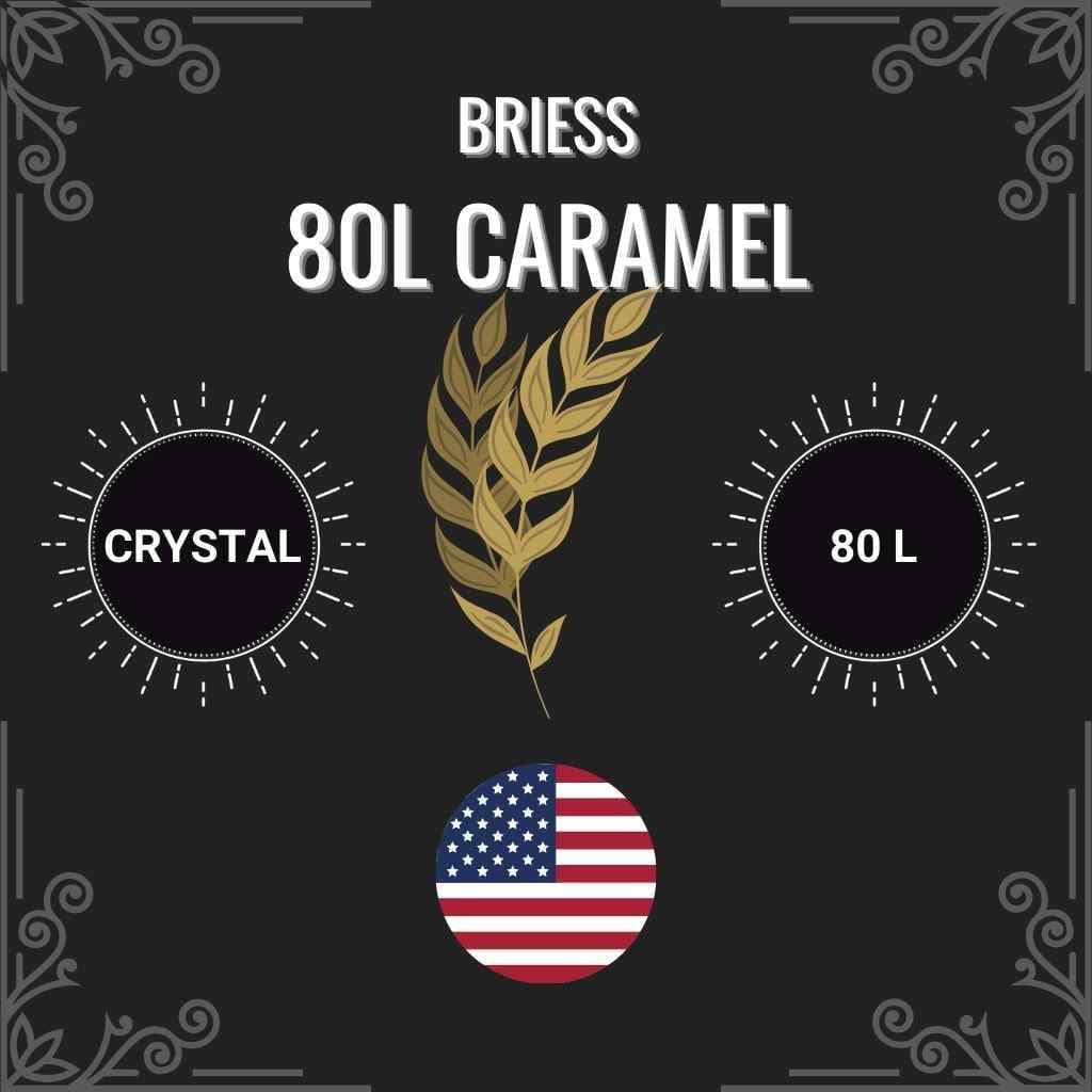 80L Caramel Malt - (Briess)