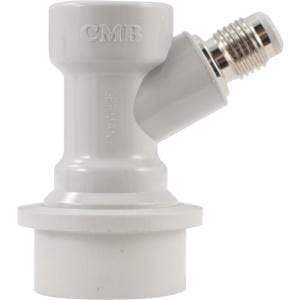 Ball Lock Gas In - 1/4&quot; MFL (CM Becker) - BrewSRQ