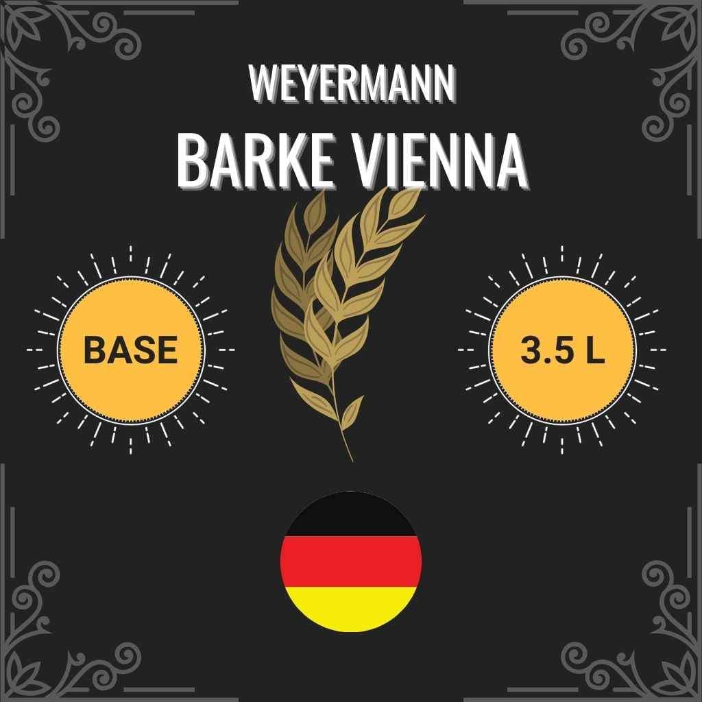 Weyermann Barke Vienna Usage Base Color 3.5 Lovibond Origin Germany