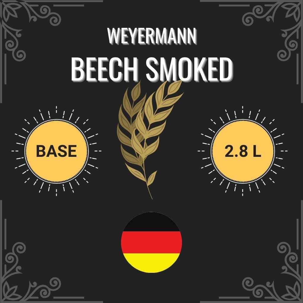 Beech Smoked Rauch Malt - (Weyermann)