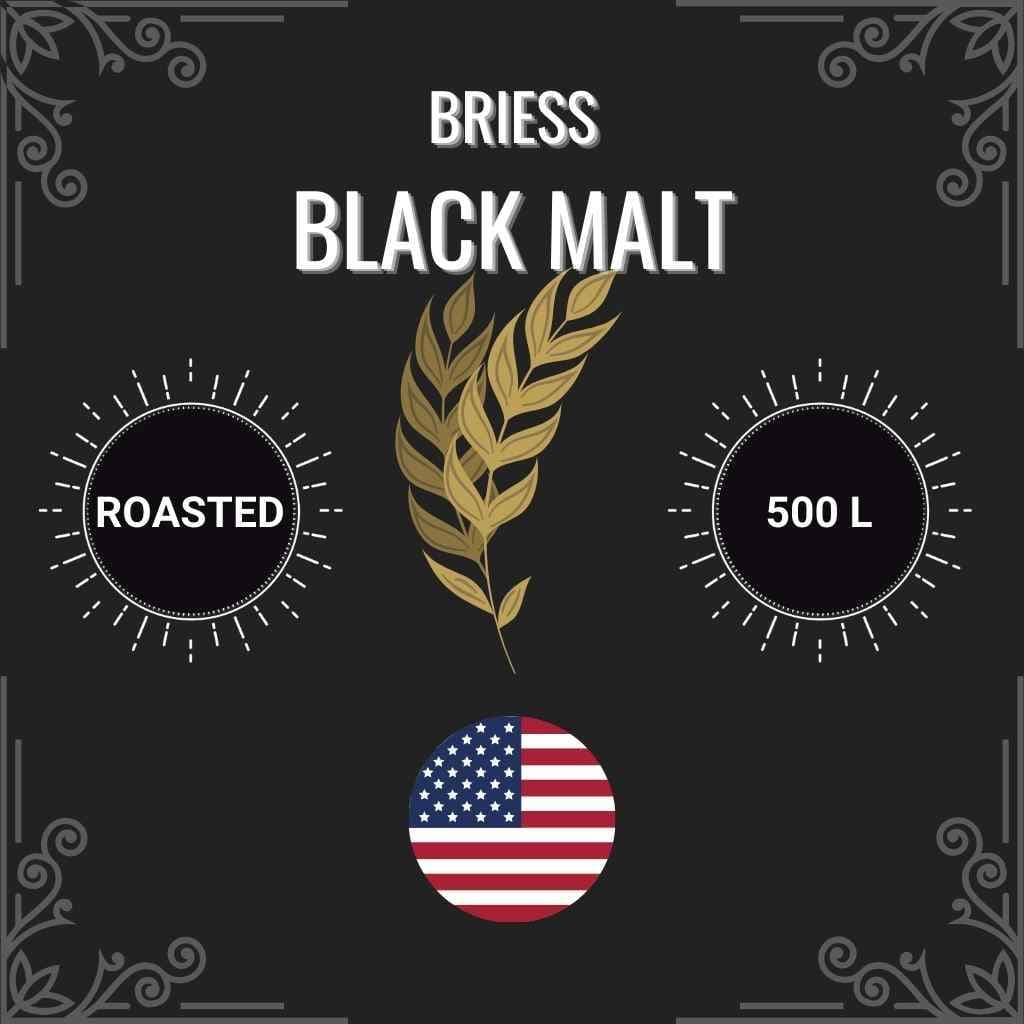 Black Malt (Patent) - (Briess)