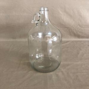 Demijohn or Carboy Glass Bottle in Original Crate