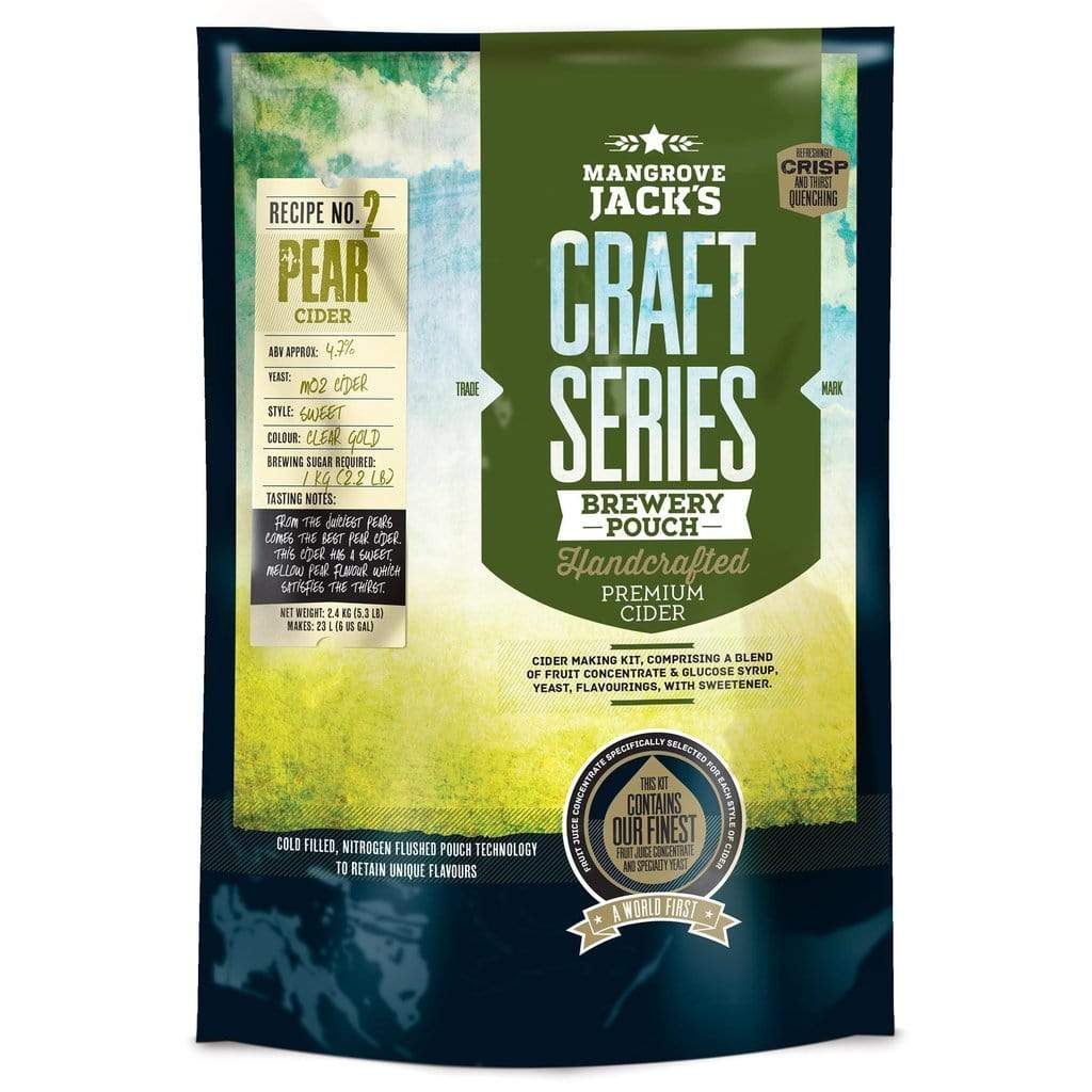 Craft Pear Cider Kit - Mangrove Jack&#39;s Perry