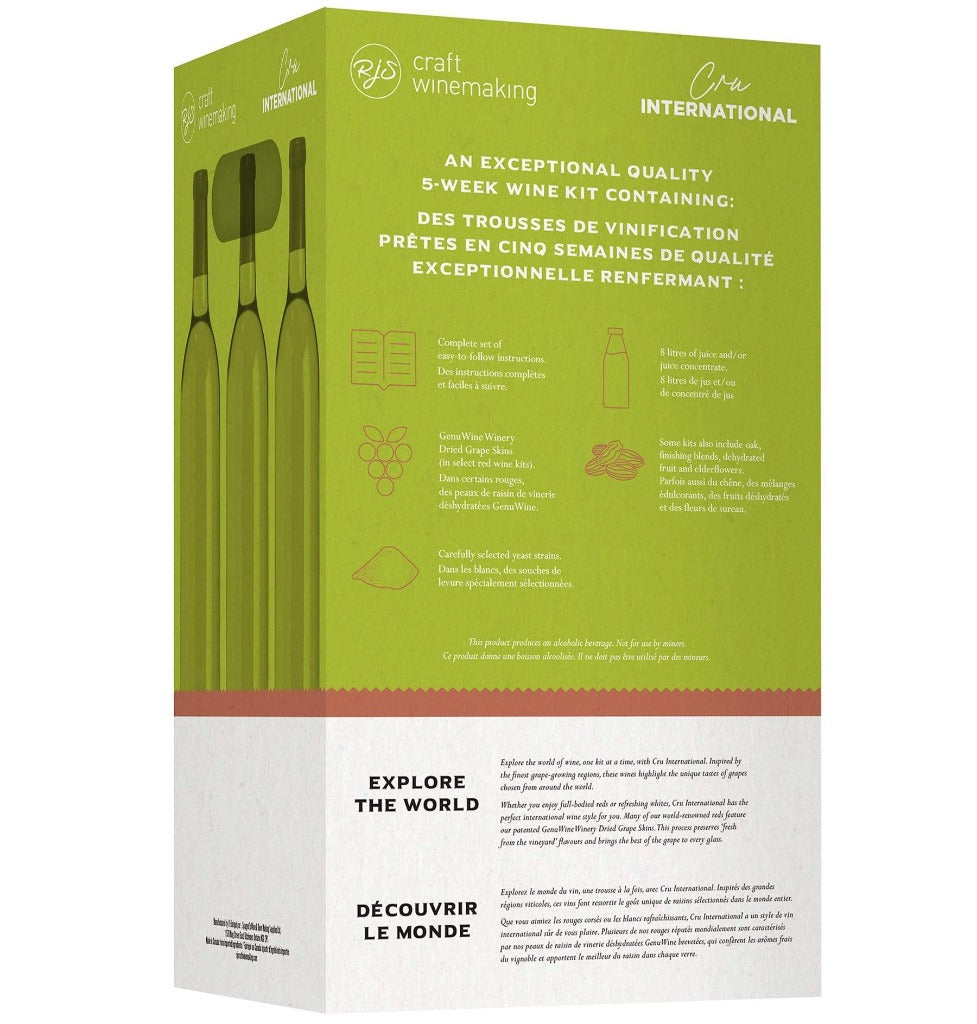 Cru International California Chardonnay Wine Kit