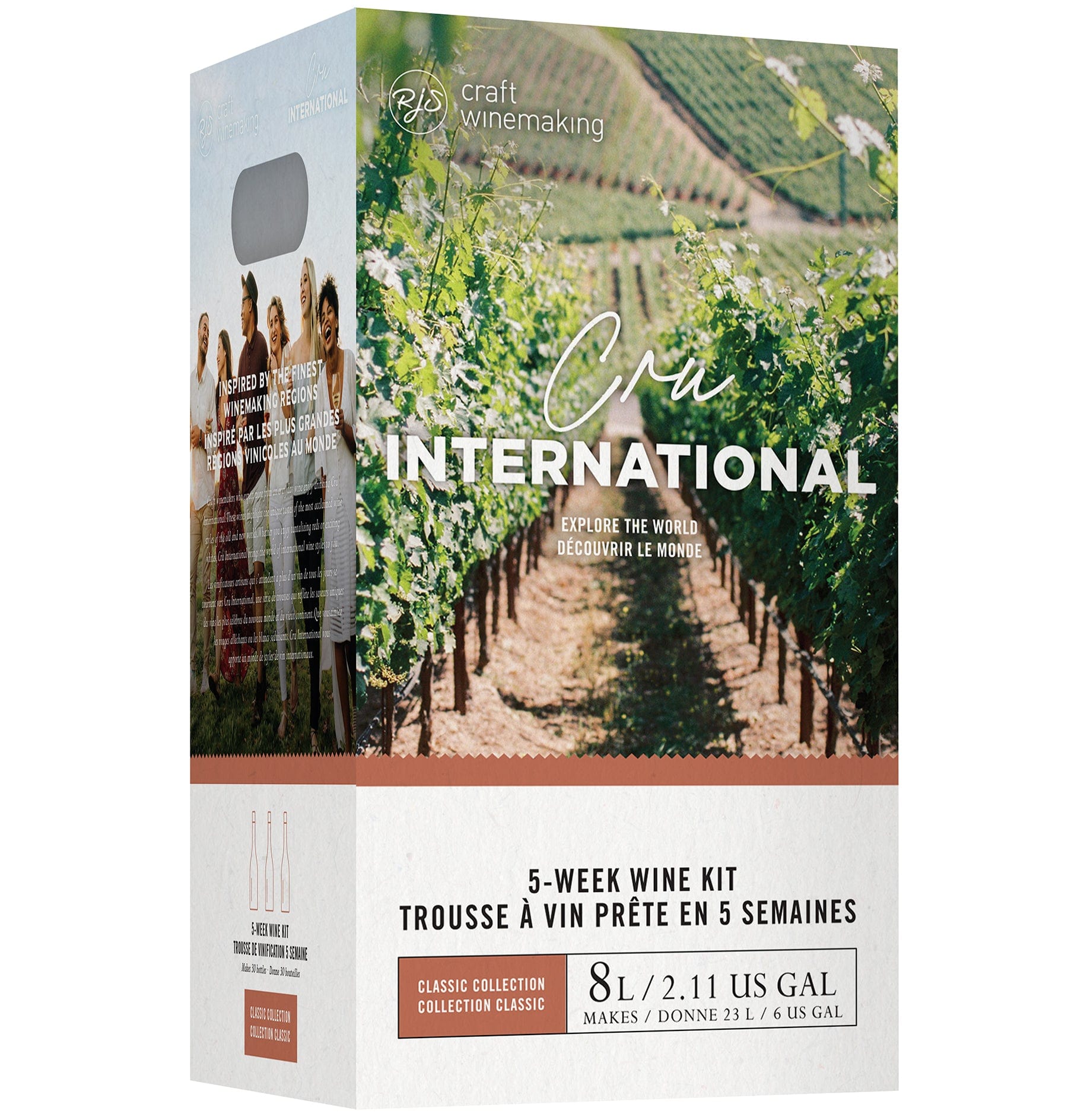Cru International German Gewurztraminer Wine Kit RJ Spagnols BrewSRQ
