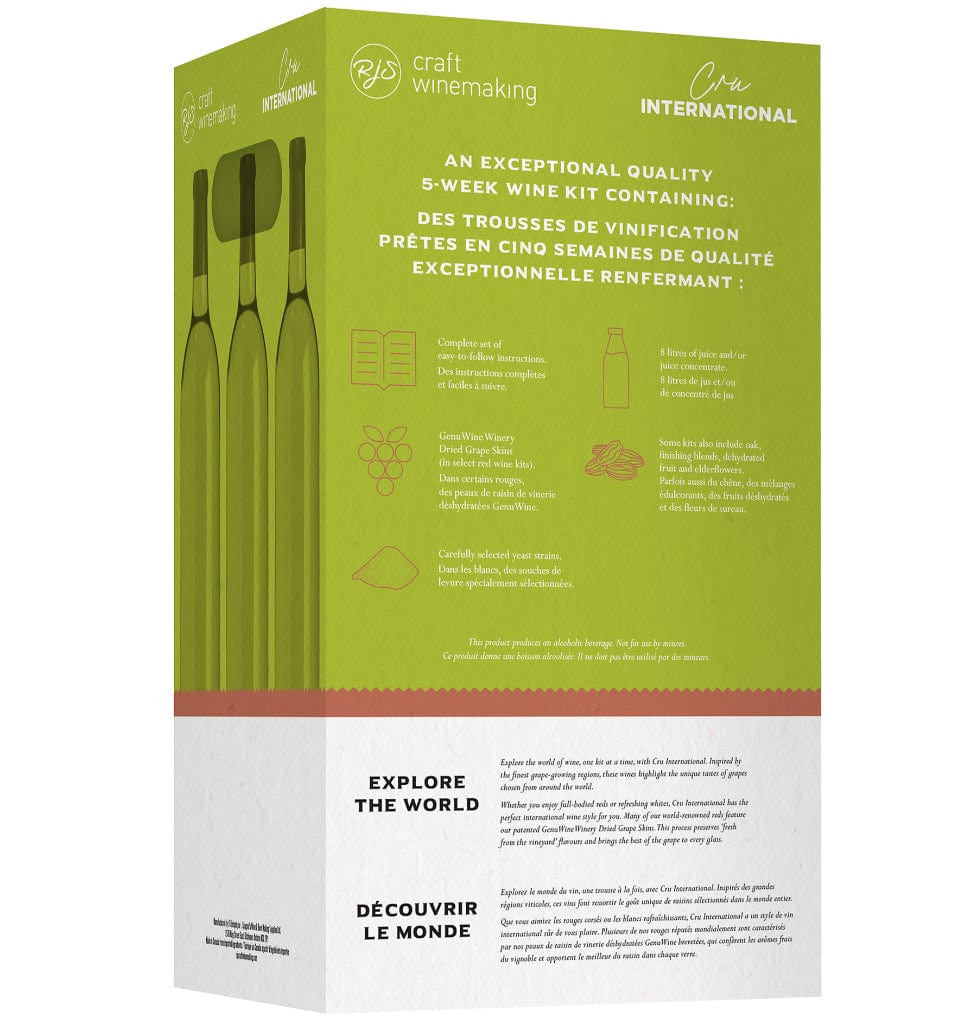 Cru International Italian Nebbiolo Wine Kit (RJ Spagnols)