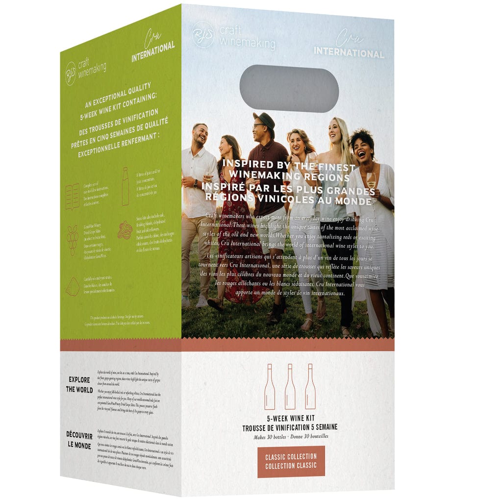 Cru International Italian Pinot Grigio Wine Kit (RJ Spagnols)