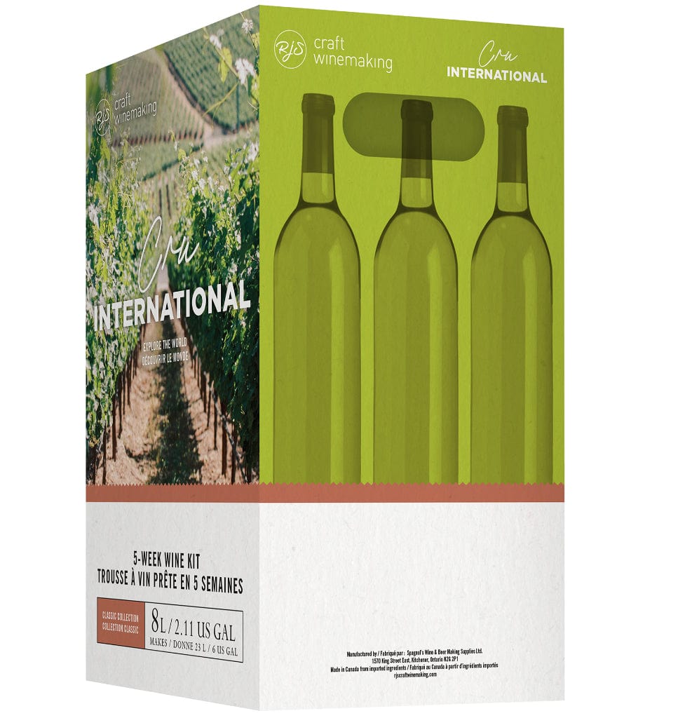 Cru International Italian Pinot Grigio Wine Kit (RJ Spagnols)