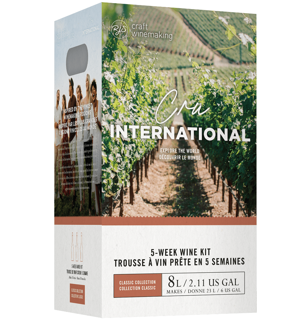 Cru International Washington Merlot Wine Kit (RJ Spagnols)