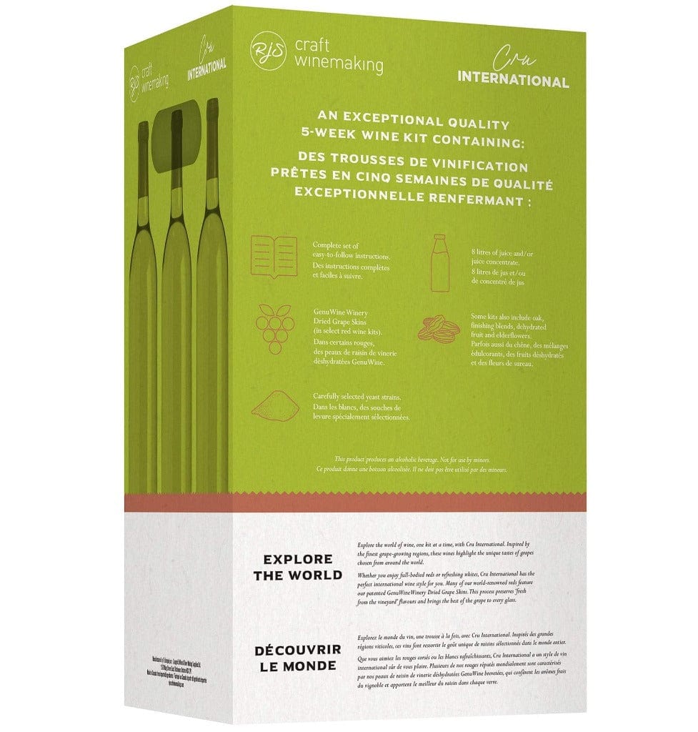 Cru International Washington Merlot Wine Kit (RJ Spagnols)