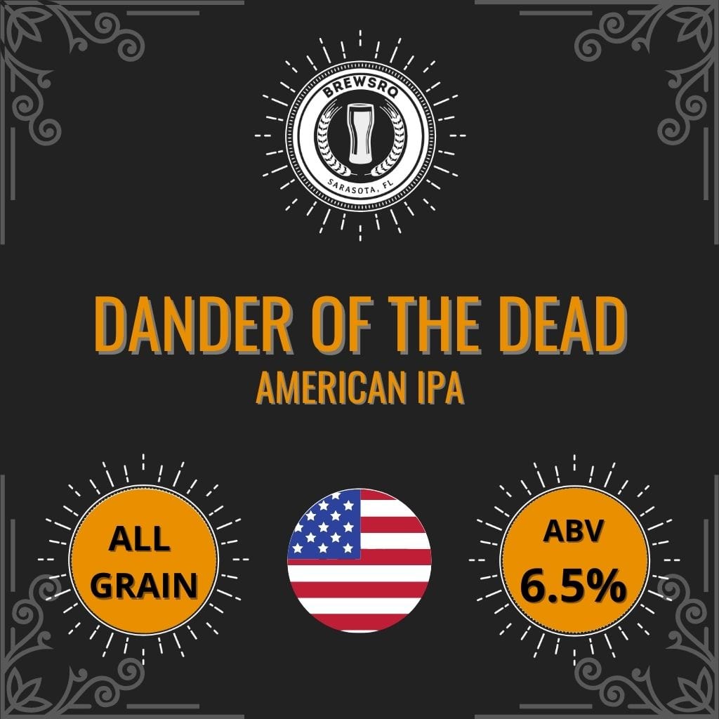 Dander of the Dead American IPA All Grain Kit - Zombie Dust Clone