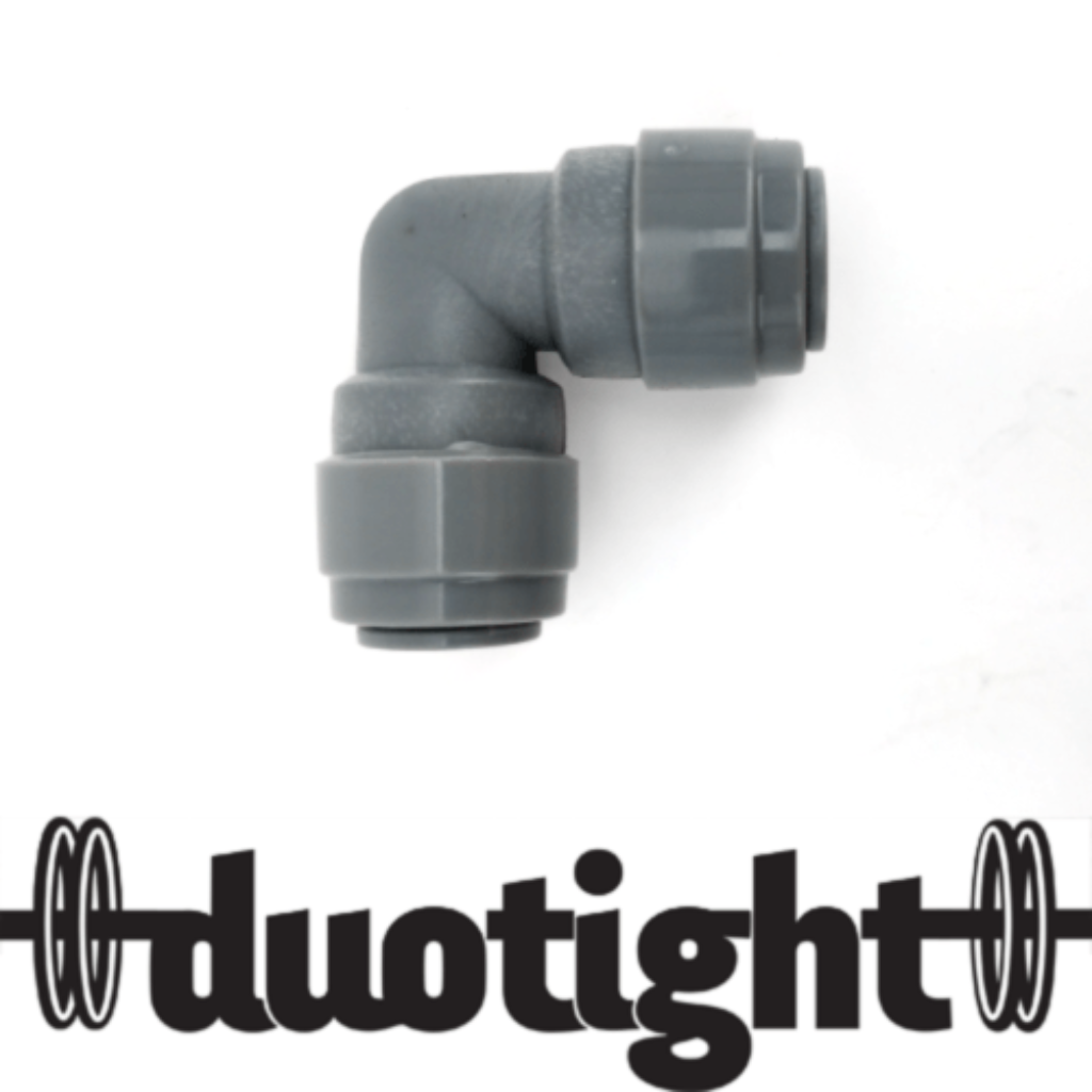 Duotight Push-In Fitting - 8mm (5/16") OD Elbow Female x Female