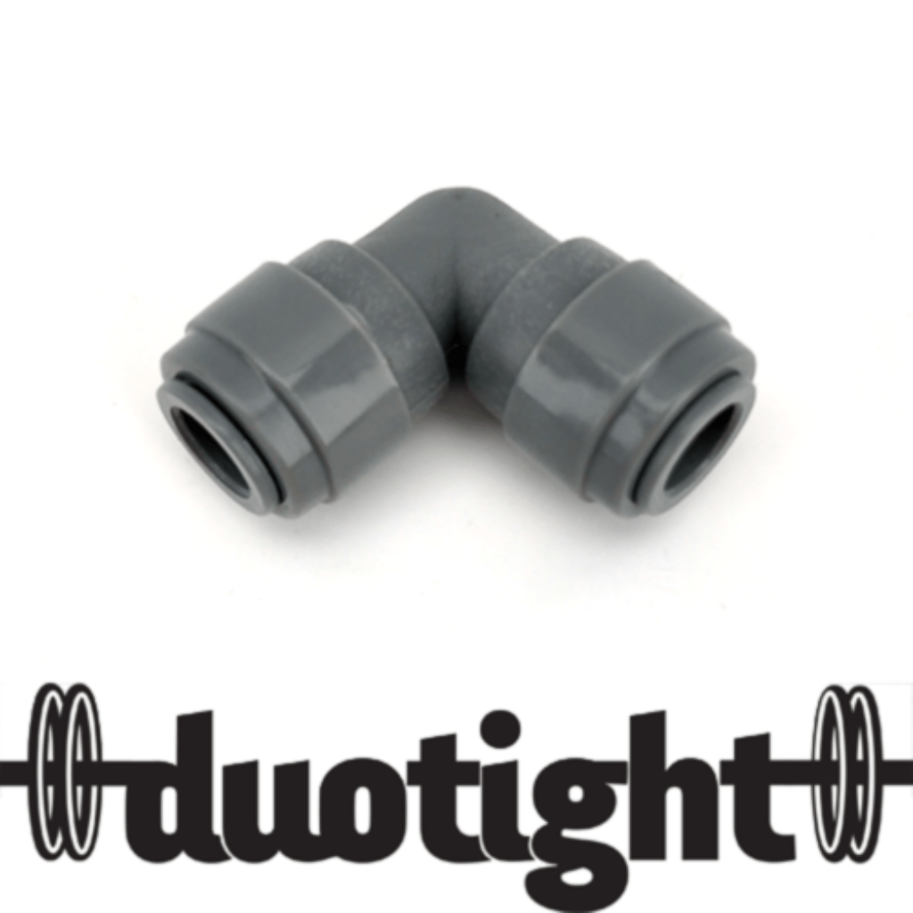 duotight Push-In Fitting - 8mm (5/16&quot;) OD Elbow Female x Female