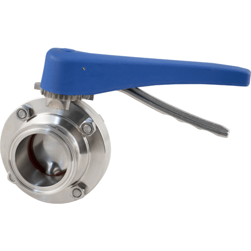 ForgeFit Stainless Tri-Clamp 7-Position Butterfly Valve