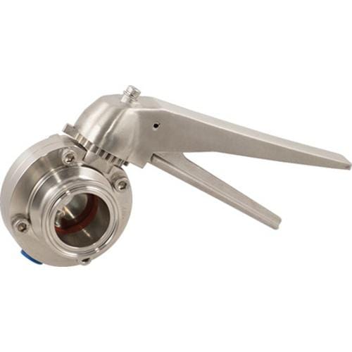 Products ForgeFit Stainless Tri-Clamp 7-Position Butterfly Valve