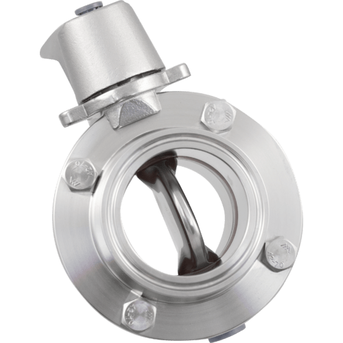 Products ForgeFit Stainless Tri-Clamp 7-Position Butterfly Valve