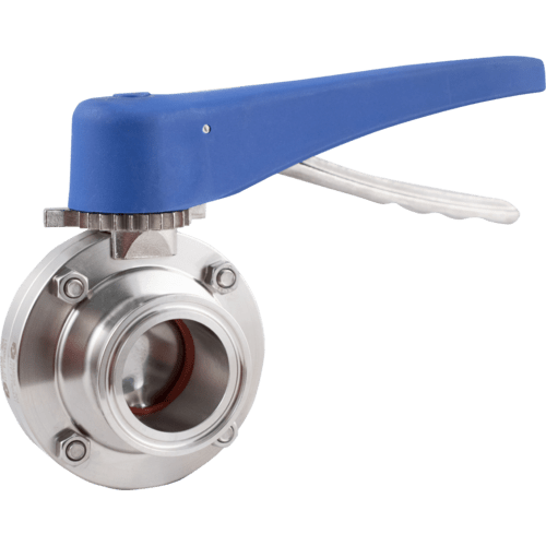 ForgeFit Stainless Tri-Clamp 7-Position Butterfly Valve