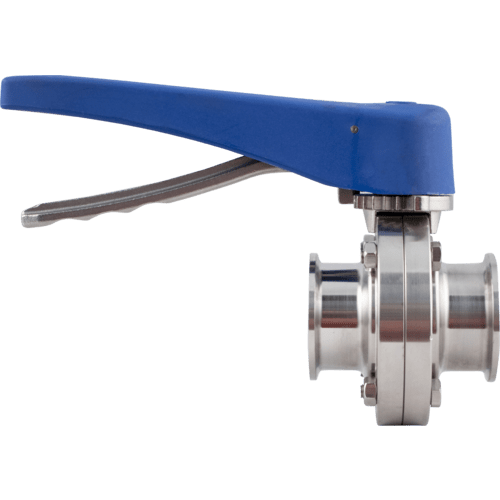 ForgeFit Stainless Tri-Clamp 7-Position Butterfly Valve