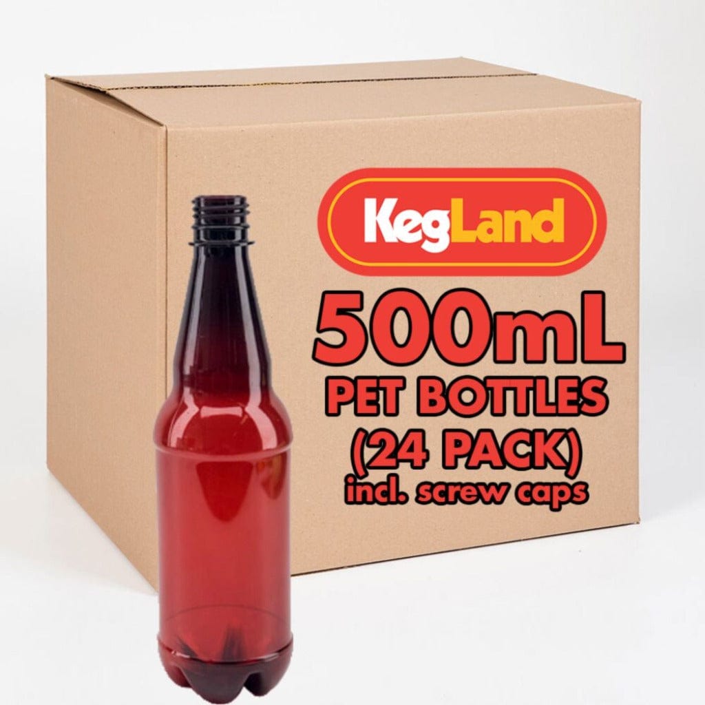 PET Bottles - 500mL - Case of 24