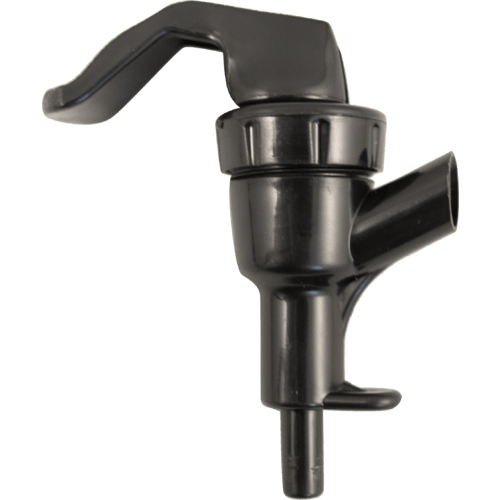 Picnic Faucet - Duotight Compatible Black Plastic