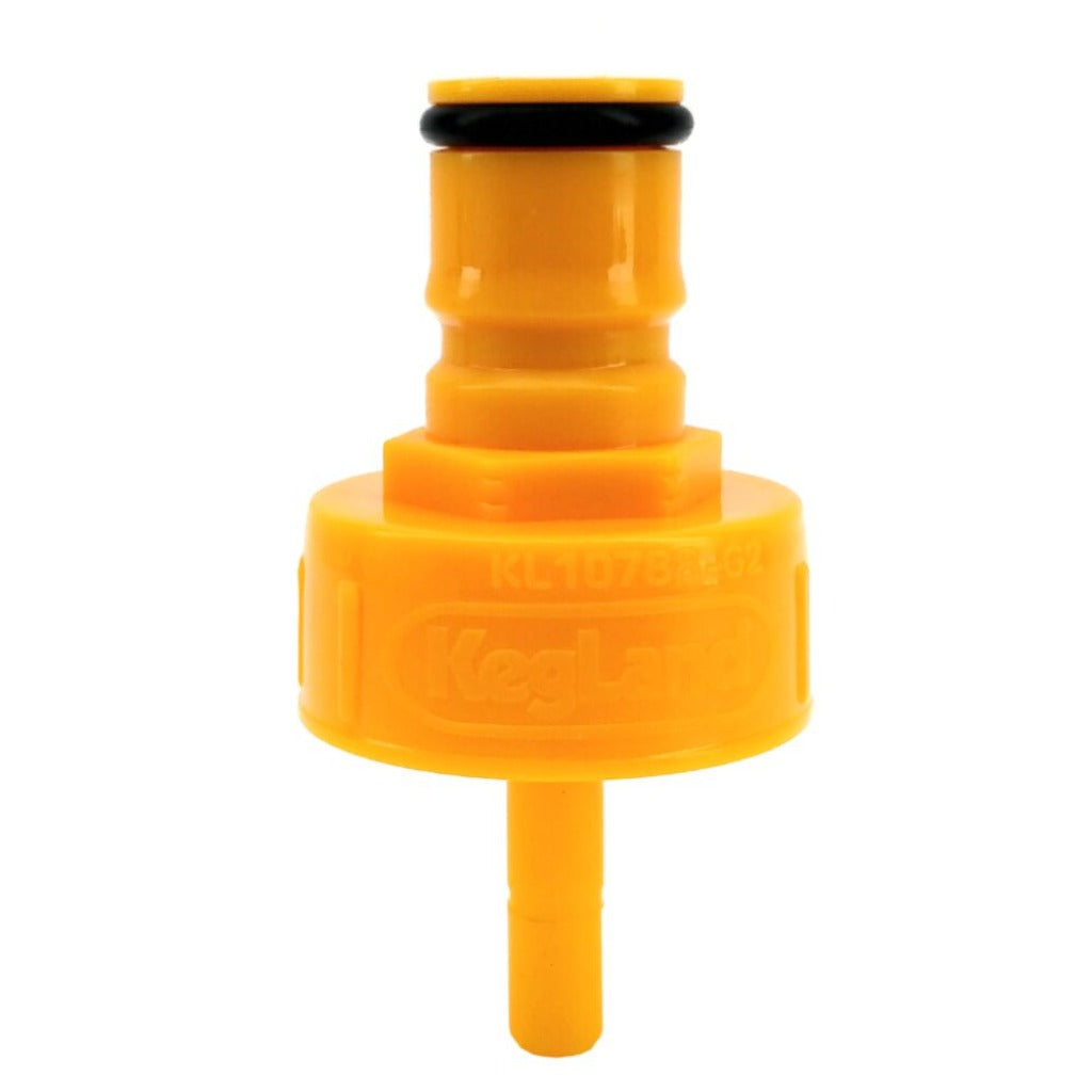 Plastic Carbonation and Line Cleaning Cap - Ball Lock