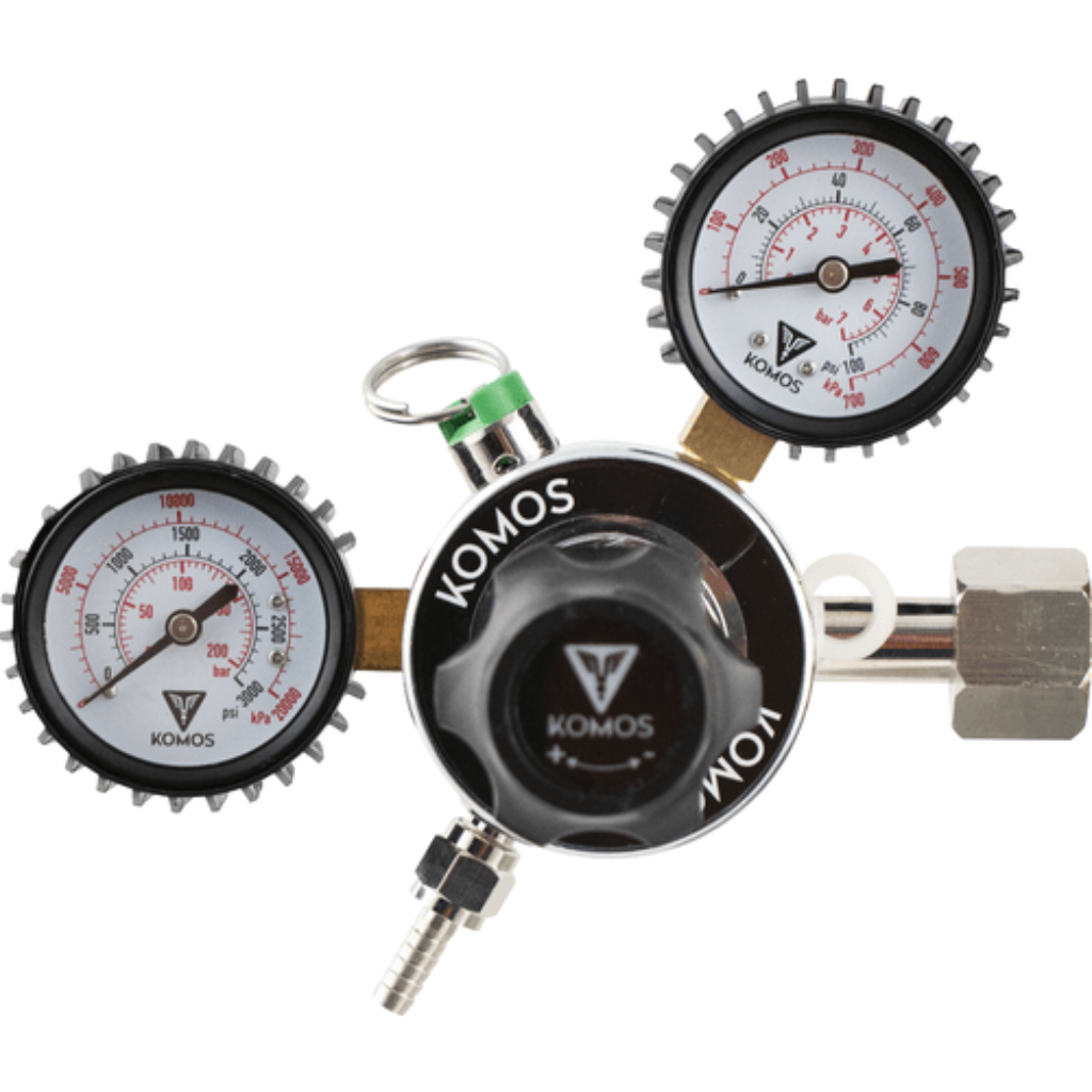 Komos Dual Body CO2 Regulator