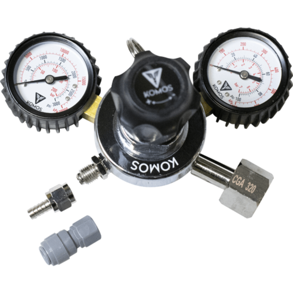 Komos Dual Body CO2 Regulator