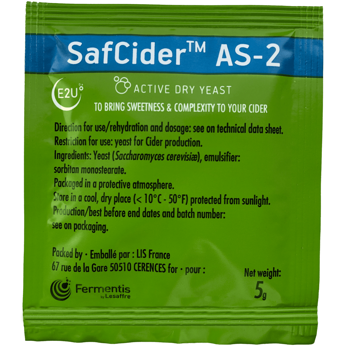 SafCider Yeast