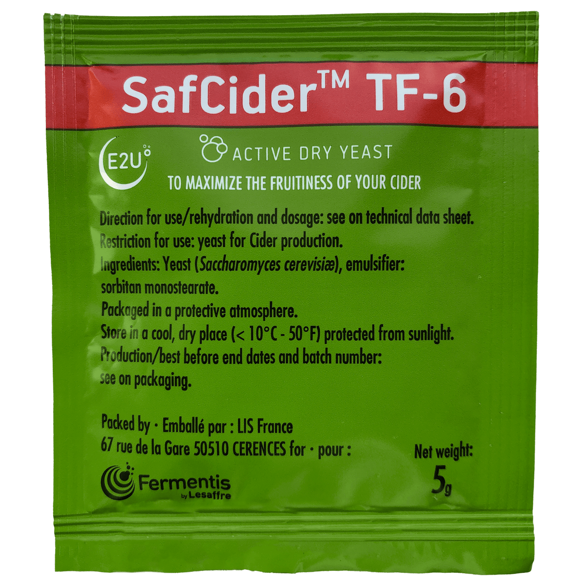SafCider Yeast