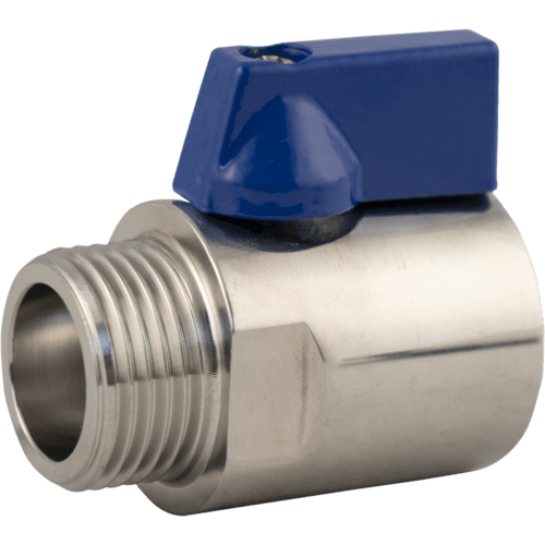 Stainless Ball Valve - 7/8" Beer Thread for Shanks & Couplers