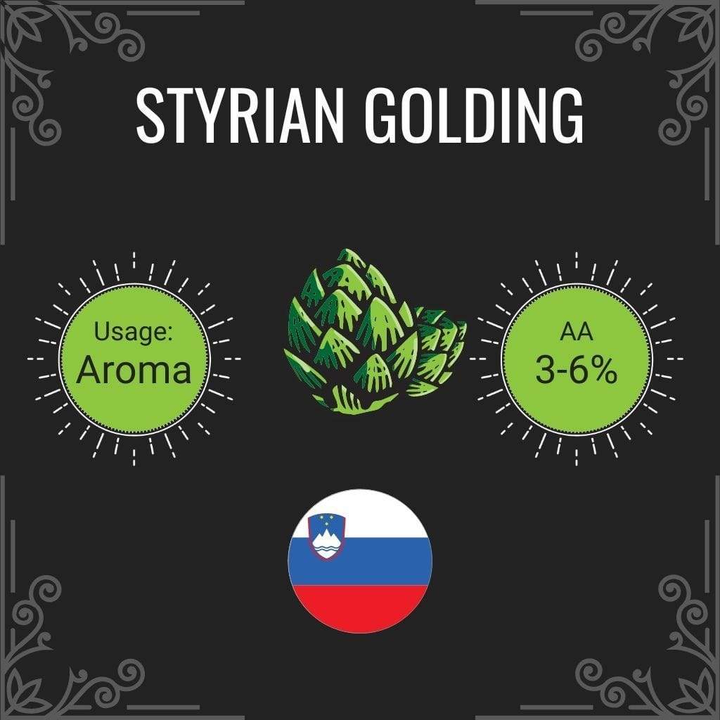 Styrian Golding Celeia Hops Pellets