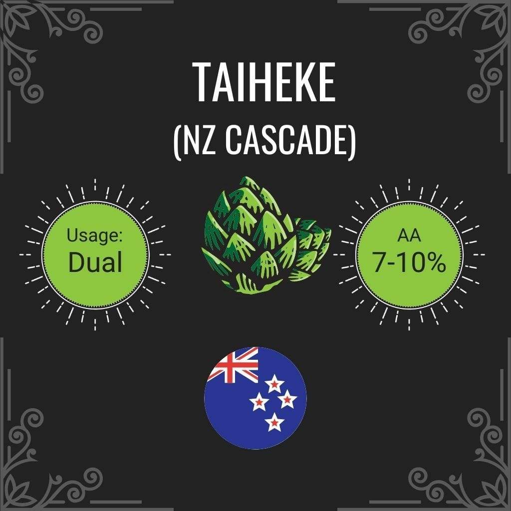 Taiheke Hops Pellets - New Zealand Cascade