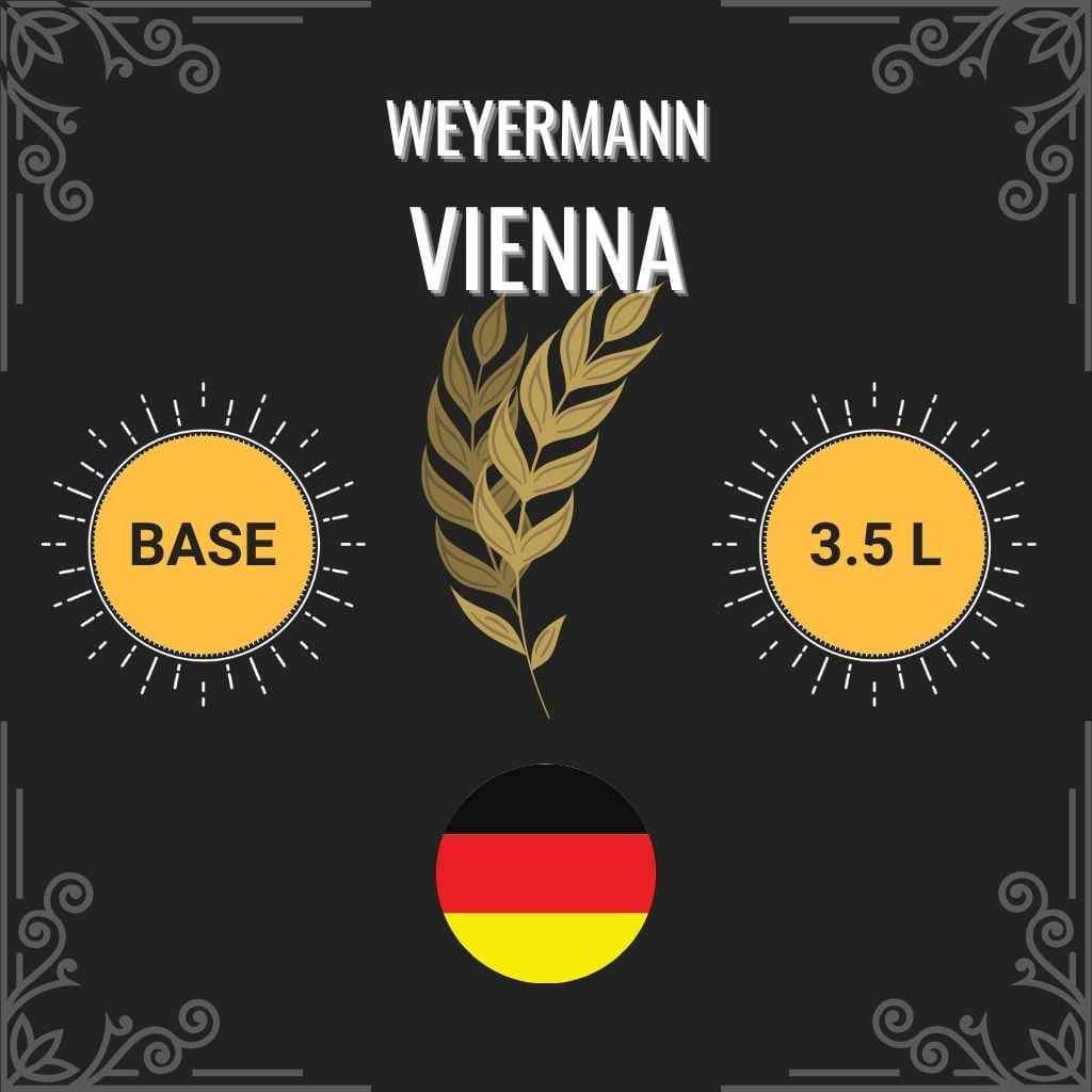 Weyermann Vienna Usage Base Color 3.5 Lovibond Origin Germany